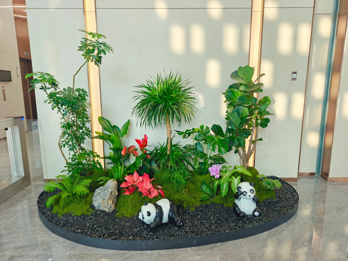 专业花木出租,给宁波鄞州带来盎然生机